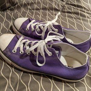 Women's Purple Sneakers, Lightly Worn